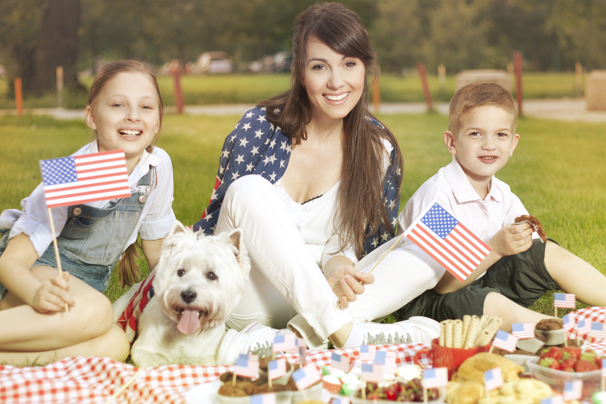 Fourth of July family picnic.